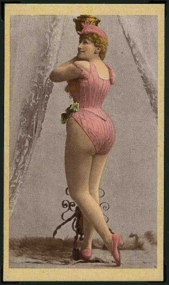 N359 1890's Cockade Cut Plug Actress Anonymous